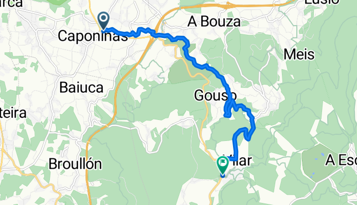 R2 Ruta muiños Armenteira