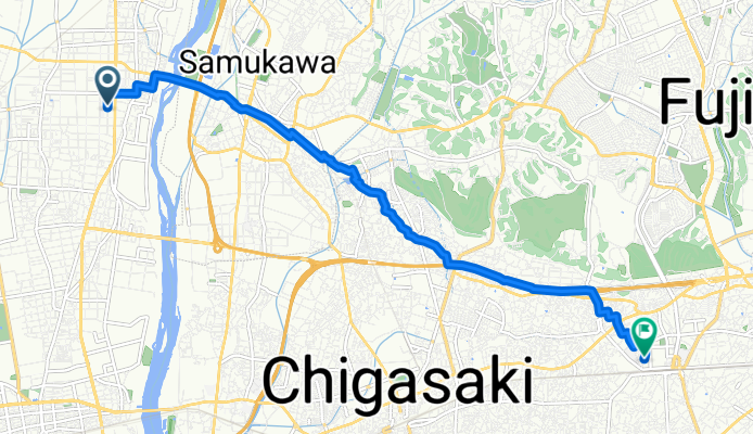 De 10-11, Tamura 2-Chōme, Hiratsuka-Shi a 6-2, Tsujidokandai 1-Chōme, Fujisawa-Shi