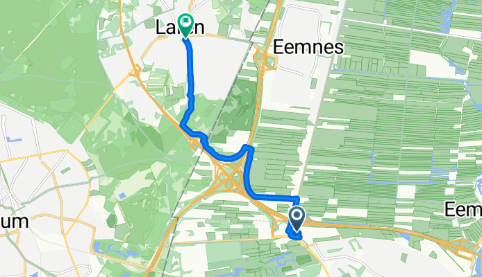 Steady ride in Laren