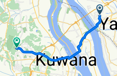 Route in der Bikemap App öffnen