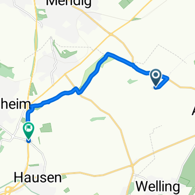 Entspannende Route in Kottenheim