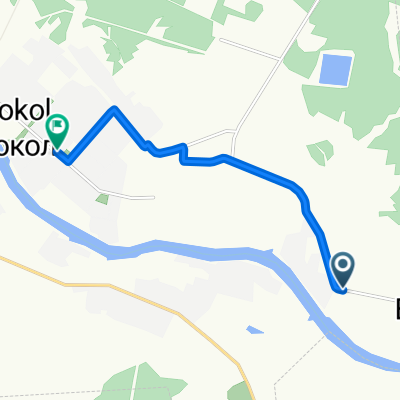 Маршрут в Малая Советская улица, Сокол