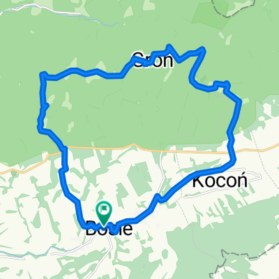 Moderate route in Ślemień