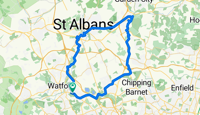 Bushey - St Albans - Hatfield Loop