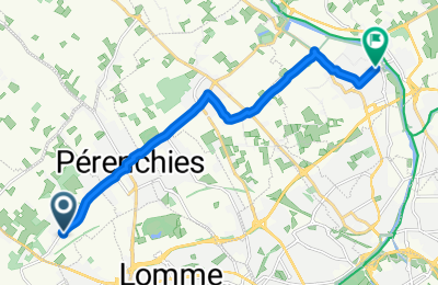 Route in der Bikemap App öffnen