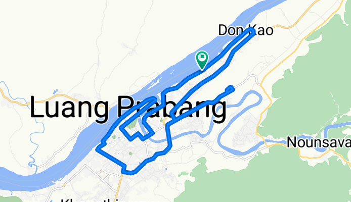 Steady ride in Luang Prabang