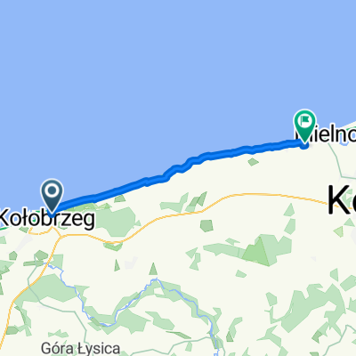 Kolobrzeg-&gt;Nocleg w Mielnie