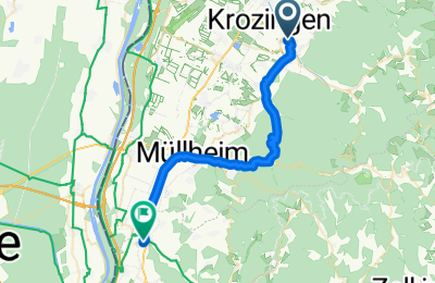 Route in der Bikemap App öffnen