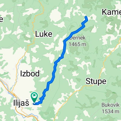Ilijaš - Okruglica i nazad