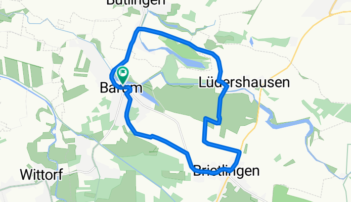 Gemütliche Route in Barum