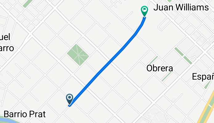 De Sargento Aldea 501–599, Punta Arenas a Sargento Aldea 1–99, Punta Arenas