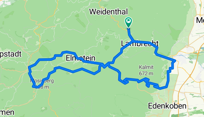 10/13 Neustadt-Kalmit-Johanniskreuz-Elmsteiner Tal-Runde