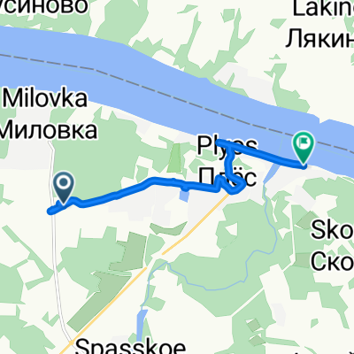 Slow ride in Ples