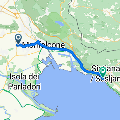 Da Via Guglielmo Marconi 56, Staranzano a Località Sistiana 74, Duino-Aurisina