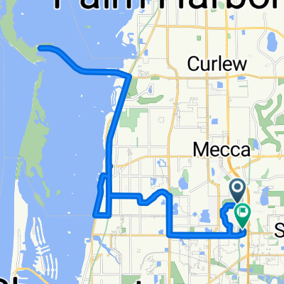 2468 Florentine Way, Clearwater to 1937 Searay Shore Dr, Clearwater