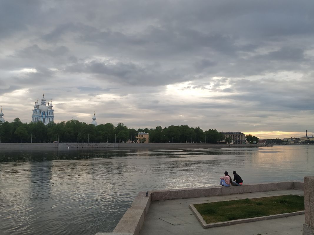 От улица Александра Матросова 20в, Санкт-Петербург до Свердловская набережная 64, Санкт-Петербург