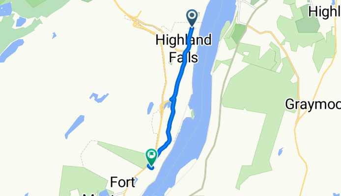 Easy ride in Fort Montgomery
