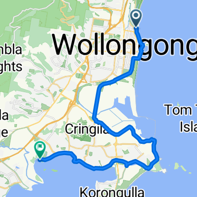 Wollongong to Hooka Creek