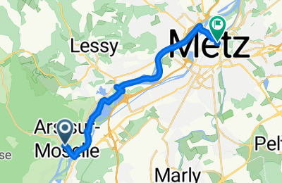 Route in der Bikemap App öffnen