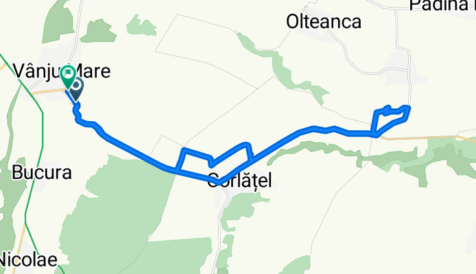 Moderate route in Vinju Mare