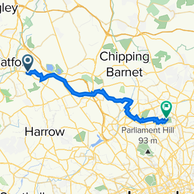 Bushey to Alexandra Park