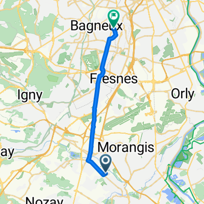 De 8 Rue des Templiers, Longjumeau à 3 Rue Lavoisier, Cachan