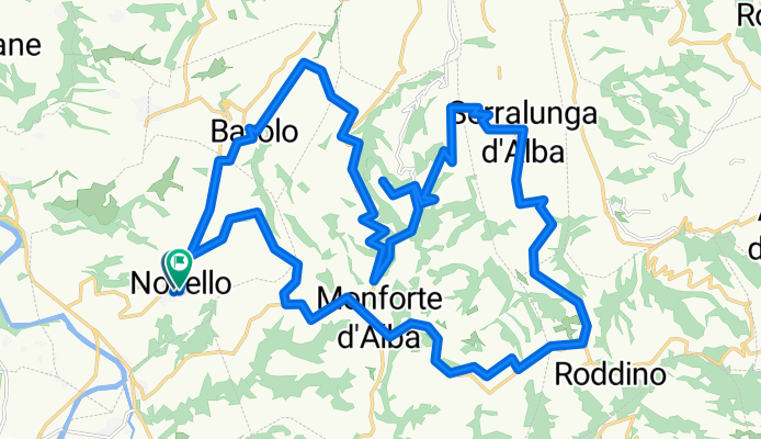Anello Novello Barolo Monforte e bike