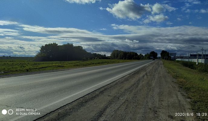 Foto 1 der Bikemap-Route "От улица Порт-Артурская 2А, Новосибирск до улица Спортивная 21, Новосибирск"