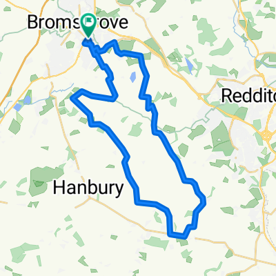 Bromsgrove to Feckenham