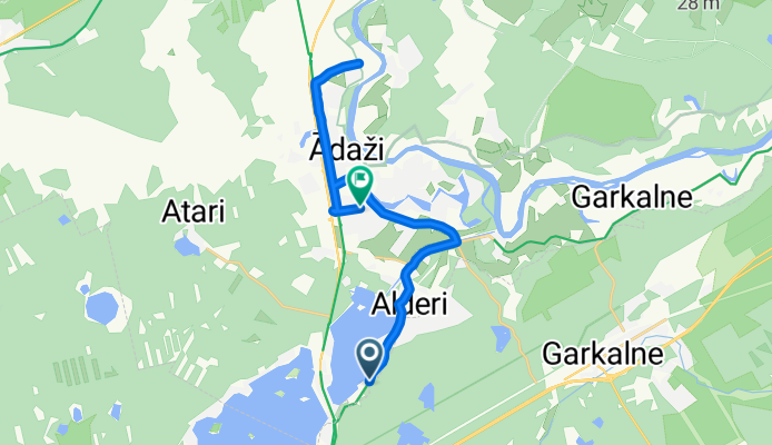 Steady ride in Ādaži