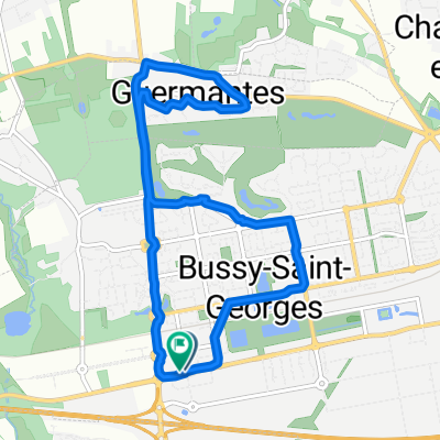 De 31 Avenue Marie Curie, Bussy-Saint-Georges à 29 Avenue Marie Curie, Bussy-Saint-Georges