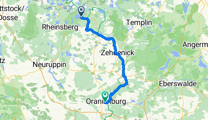 Neuglobsow - Oranienburg