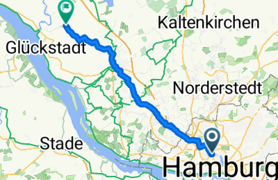 Route in der Bikemap App öffnen