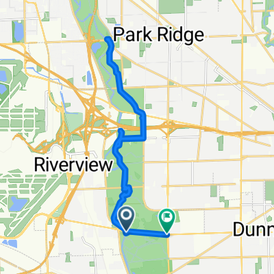 Relaxed route in Chicago