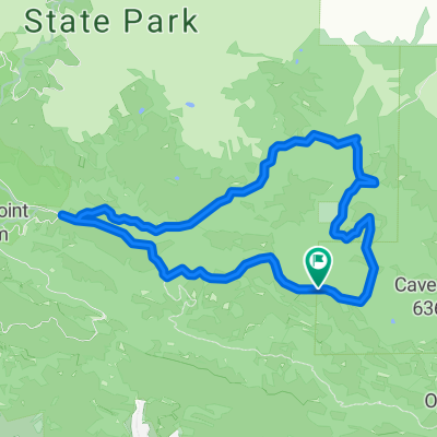 Mt Diablo Curry Pt loop