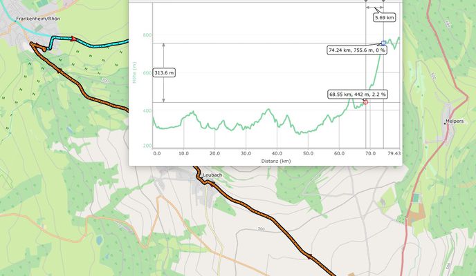Foto 1 der Bikemap-Route "Grünes Band DE 06/14: Poppenhausen - Frankenheim (Rhön)"