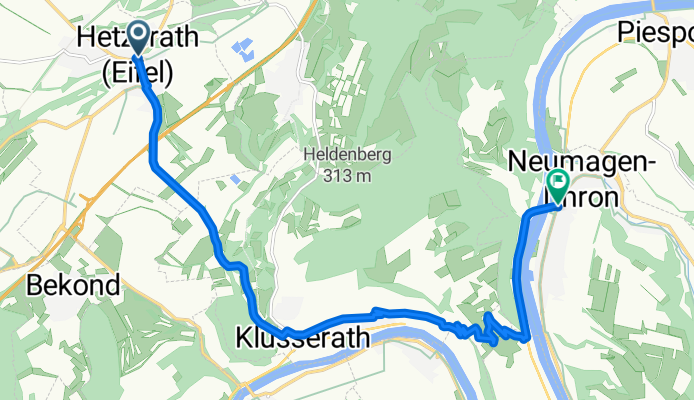 Hetzerath nach Katharinenufer 1, Neumagen-Dhron