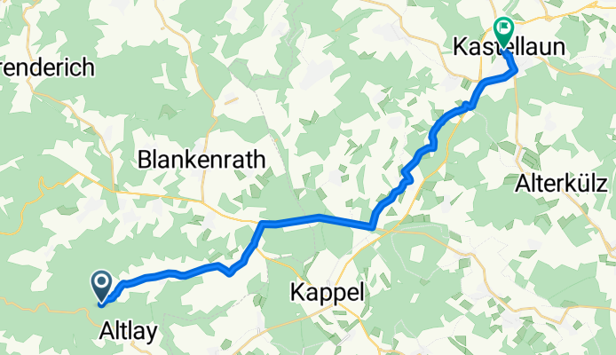 Steady ride in Kastellaun