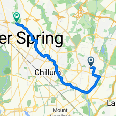 Van Buren Street 4501, Riverdale Park to Sligo Creek Parkway 9701, Silver Spring