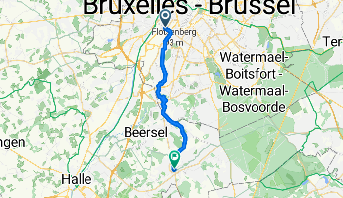 Poging tot mooie weg nieuwe school?