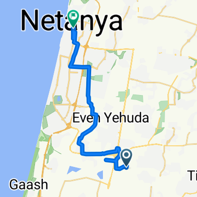 5522, תל מונד to ביילינסון 12, נתניה