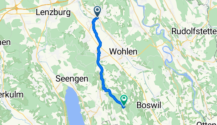 Wohlerstrasse 29, Dottikon nach Oberniesenbergstrasse 54, Kallern