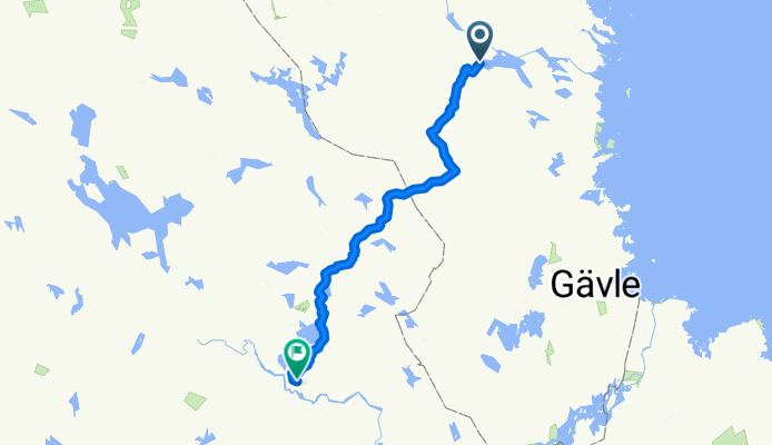 Stationsgatan 14, Kilafors to Milsbo, Borlänge