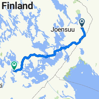 Ilomantsista mökille