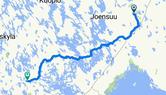 Ilomantsista mökille