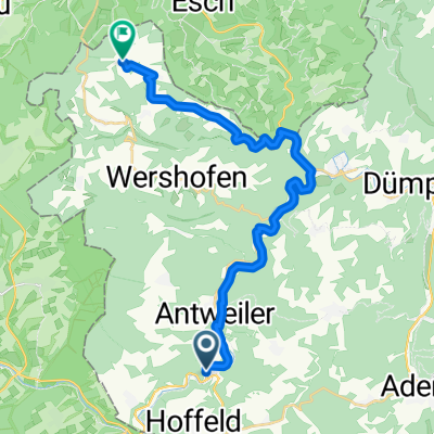 Ahrstraße, Müsch nach Keltenstraße 11, Hümmel