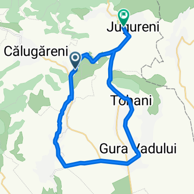 Route to DJ100H, Jugureni