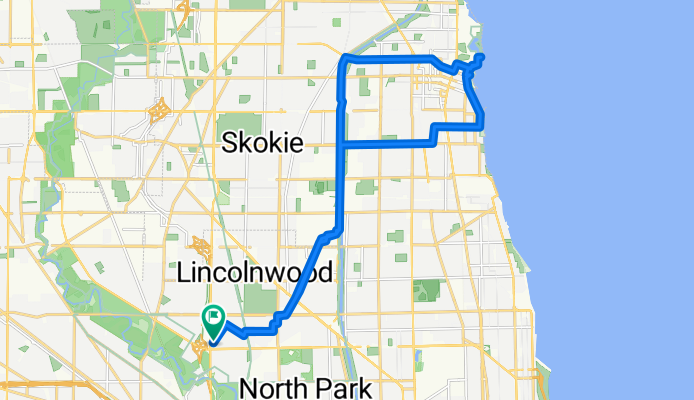 Fast ride in Chicago