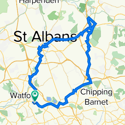 Bushey - St Albans - Hatfield Loop