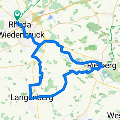 Der Name der Rose | Radroute durch die historischen Ortskerne von Rheda-Wiedenbrück, Langenberg und Rietberg